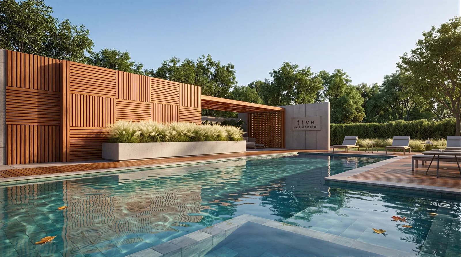 Five Residencial: Imagem 3D produzida pela Luven