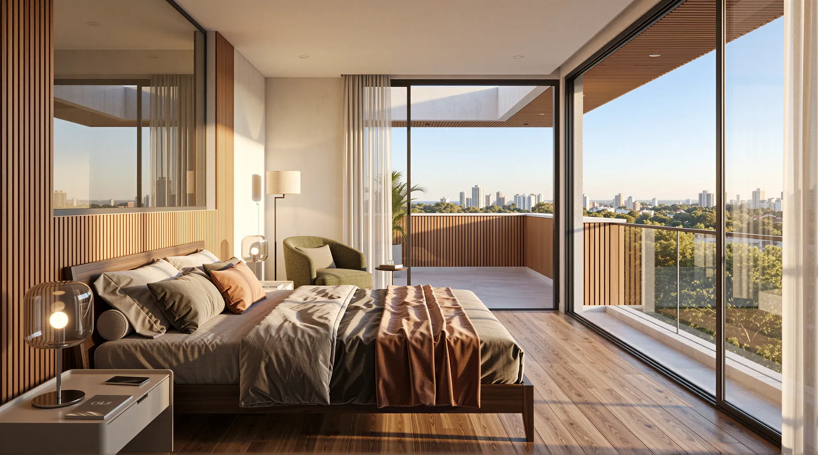 Five Residencial: Imagem 3D produzida pela Luven