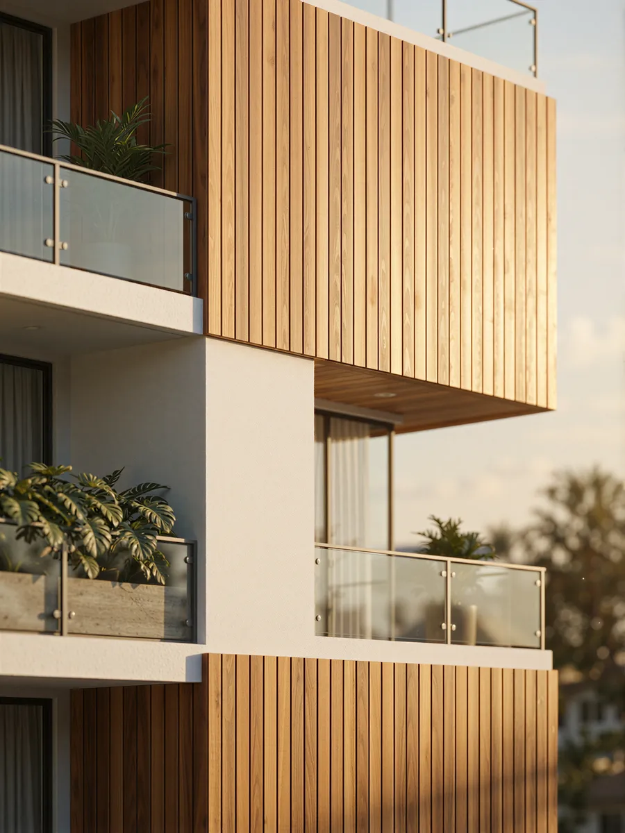 Five Residencial: Imagem 3D produzida pela Luven